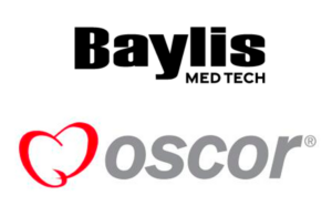 Logos of Baylis Medical Technologies and Oscor