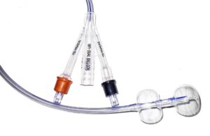 HR Pharmaceuticals Poeisis dual-balloon catheter