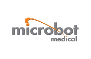 This image shows the logo of Microbot Medical.