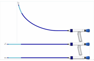 This is a Heart Failure Solutions marketing image of the company's PeriCut system, designed to treat patients with heart failure with preserved ejection fraction (HFpEF).